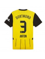 Borussia Dortmund Waldemar Anton #3 Domácí Dres 2024-25 Krátký Rukáv